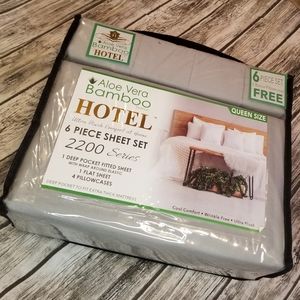 SILVER Aloe Vero Bamboo Sheets